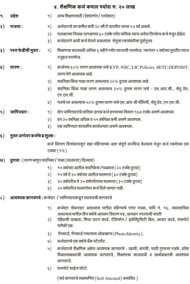 Educational Loan